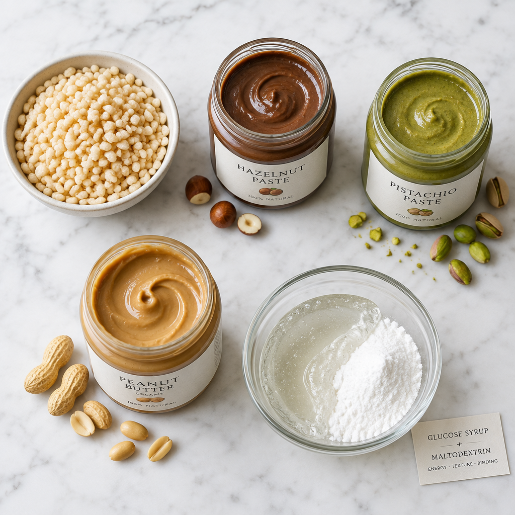 Ingredienti naturali delle barrette Baumé